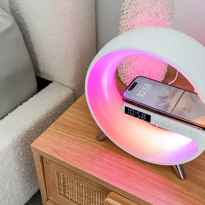 Smart Wireless Charging Alarm Clock  - Nova Lights