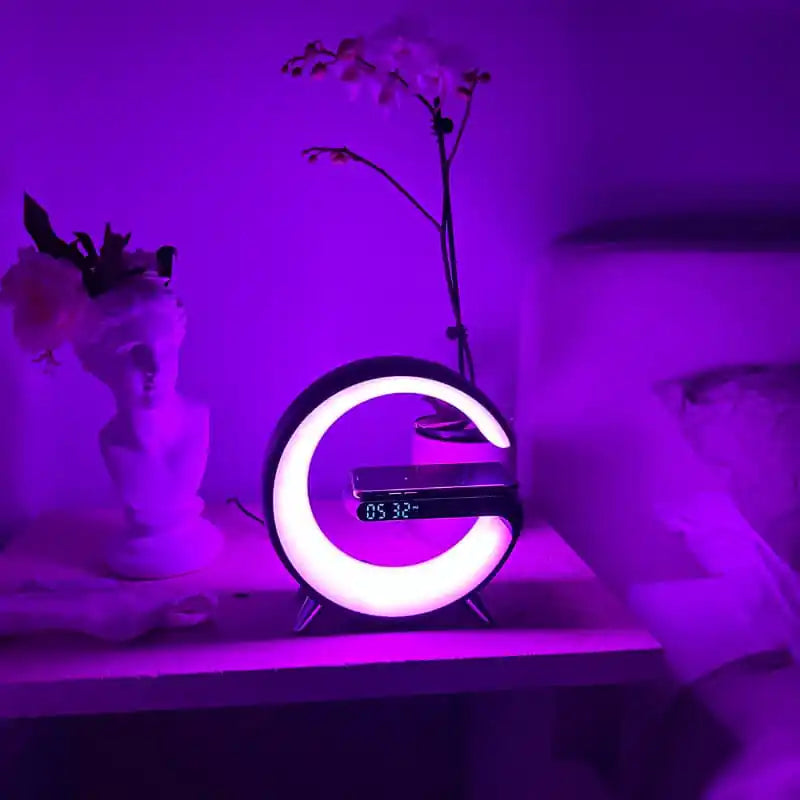 Smart Wireless Charging Alarm Clock  - Nova Lights