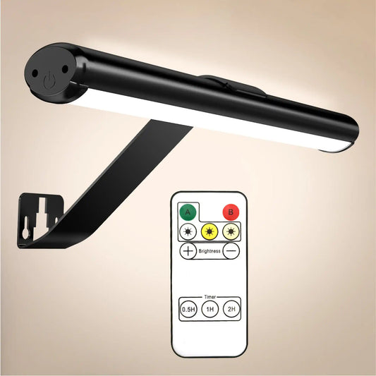 Wireless LED Rechargeable Picture Light Black - Nova Lights